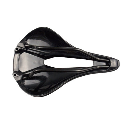 BIKERSAY SZ001 Bicycle PU Leather Saddle Seat (Black White) - Outdoor & Sports by BIKERSAY | Online Shopping UK | buy2fix