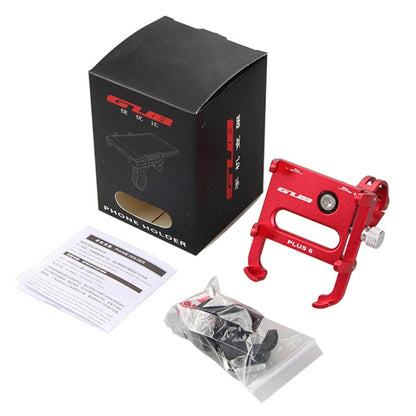 GUB Plus 6 Aluminum Alloy MTB Bike Bicycle Phone Holder(Red) - Outdoor & Sports by GUB | Online Shopping UK | buy2fix