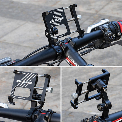 GUB Plus 11 Rotatable Bicycle Phone Holder(Black) - Holders by GUB | Online Shopping UK | buy2fix