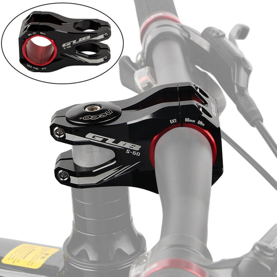 Potence de vélo en alliage d'aluminium GUB S-50 31,8 mm - 35 mm