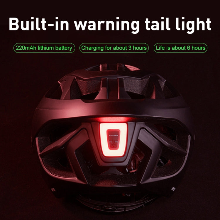 GUB SV10 PC + EPS Breathable Bike Helmet Cycling Helmet With Taillights (Titanium Color) - Protective Helmet & Masks by GUB | Online Shopping UK | buy2fix