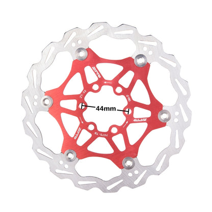 ZTTO Mountain Bike Disc Brake Disc Six Nail 160mm (Red) - Outdoor & Sports by ZTTO | Online Shopping UK | buy2fix