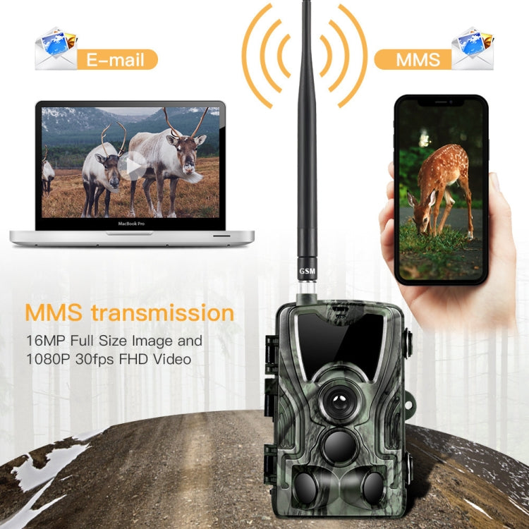 HC801LTE 4G EU Version Waterproof IP65 IR Night Vision Security 16MP Hunting Trail Camera, 120 Degree Angle - Hunting Cameras by buy2fix | Online Shopping UK | buy2fix