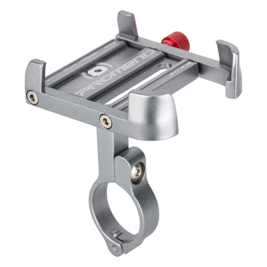 PROMEND SJJ-275 Bicycle Aluminum Alloy Phone Holder for Handlebar (Titanium Color) by PROMEND