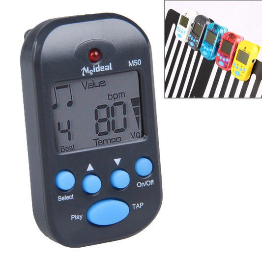 Mini Professional Electronic Piano Violin Clip High-quality Metronome Digital Tuner M50 - Keyboard Instruments by buy2fix | Online Shopping UK | buy2fix