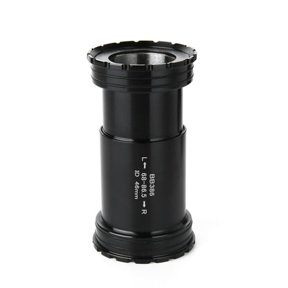 BB386 Press Fit Style Bottom Bracket Fits 68-86.5mm for SRAM / Rotor / FSA Mountain Bike (Black) by buy2fix