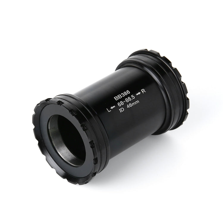 BB386 Press Fit Style Bottom Bracket Fits 68-86.5mm for SRAM / Rotor / FSA Mountain Bike (Black) by buy2fix