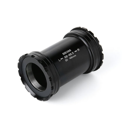 BB386 Press Fit Style Bottom Bracket Fits 68-86.5mm for SRAM / Rotor / FSA Mountain Bike (Black) by buy2fix