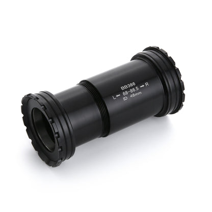 BB386 Press Fit Style Bottom Bracket Fits 68-86.5mm for SRAM / Rotor / FSA Mountain Bike (Black) by buy2fix