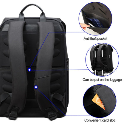 Bopai 61-00511 Travel Breathable Waterproof Anti-theft Backpack, Size: 31x19x43cm(Black) - Backpack by Bopai | Online Shopping UK | buy2fix