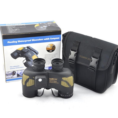 Visionking 7x50 Powerful High Definition Waterproof Nitrogen Rangefinder Compass Binoculars Telescope - Binoculars by VISIONKING | Online Shopping UK | buy2fix