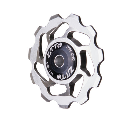 ZTTO 11T 4/5/6 MM Bicycle Derailleur Ceramic Bearing Bicycle Accessories (Silver) - Guide wheels by ZTTO | Online Shopping UK | buy2fix