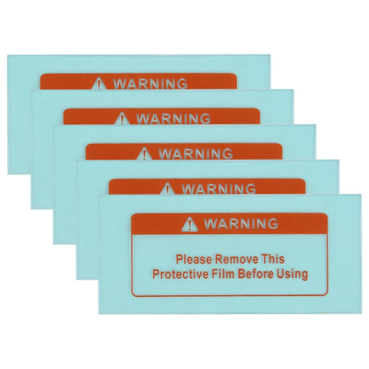 5 PCS Solar Automatic Dimming Welding Helmet Mask Cover PC Protector, Size : 110 x 50mm Right Angle by buy2fix