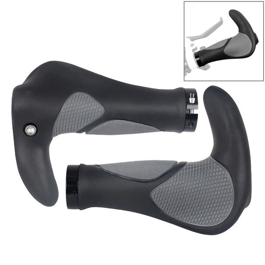 DEEMOUNT BGP110 Mountain Bike Bicycle Rubber Handlebar Cover, Horn Version - Outdoor & Sports by buy2fix | Online Shopping UK | buy2fix