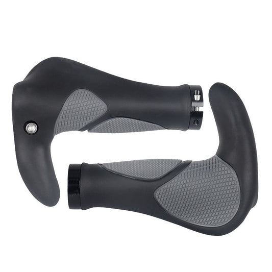 DEEMOUNT BGP110 Mountain Bike Bicycle Rubber Handlebar Cover, Horn Version by buy2fix