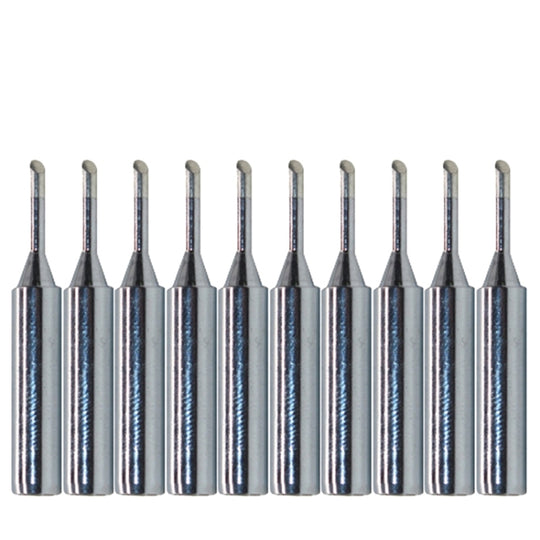 10 PCS 900M-T-2C Middle C Type Lead-free Electric Welding Soldering Iron Tips