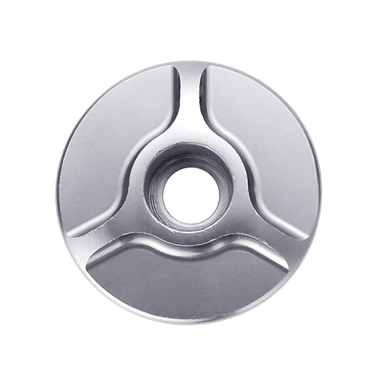 1 paire de capuchons de casque de vélo en aluminium CNC C16 (argent)