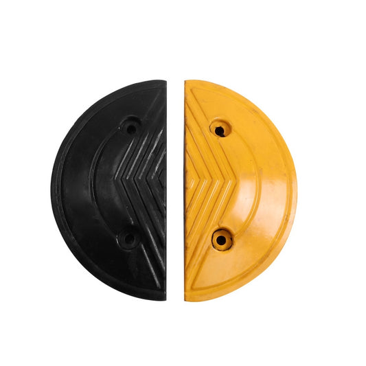 Pair Of Special Round Heads For Rubber Speed Bumps, Diameter: 40cm by buy2fix