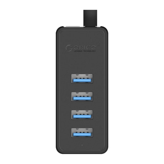 ORICO W5P-U3-100 4-Port USB 3.0 Desktop HUB with 100cm Micro USB Cable Power Supply(Black) by ORICO