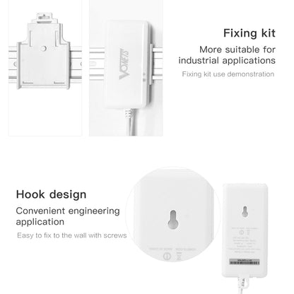 VONETS VAP11G-500S High Power CPE 20dbm Mini WiFi 300Mbps Bridge WiFi Repeater Signal Booster, Outdoor Wireless Point to Point, No Abstacle(White) - Network Hardware by VONETS | Online Shopping UK | buy2fix