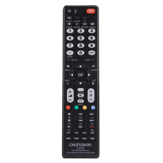 CHUNGHOP E-H918 Universal Remote Controller for HITACHI LED TV / LCD TV / HDTV / 3DTV by CHUNGHOP
