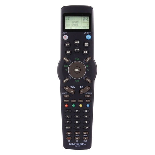 CHUNGHOP RM-L991 télécommande LCD universelle avec fonction d'apprentissage pour TV VCR SAT CBL DVD CD A/C
