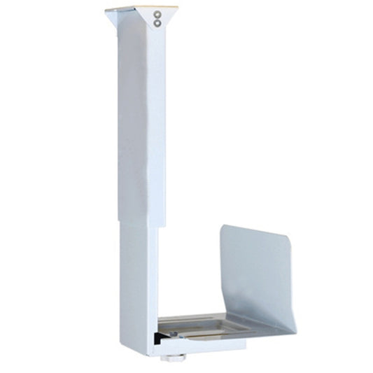Universal PC Case Holder CPU Stand Hanging Adjustable Computer Mainframe Host Bracket, 300-500mm Height Adjustable, 145-235mm Width Adjustable(White) by buy2fix