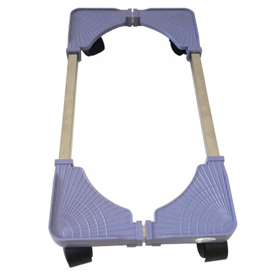 Computer Mainframe Host Adjustable Mobile Base Bracket with Wheel, 43-55cm Length Adjustable, 22-34cm Width Adjustable by buy2fix