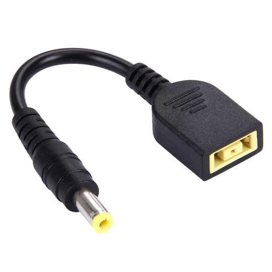 Câble adaptateur d'alimentation pour interfaces mâles Big Square femelle (première génération) vers 5,5 x 2,5 mm pour ordinateur portable, longueur : 10 cm