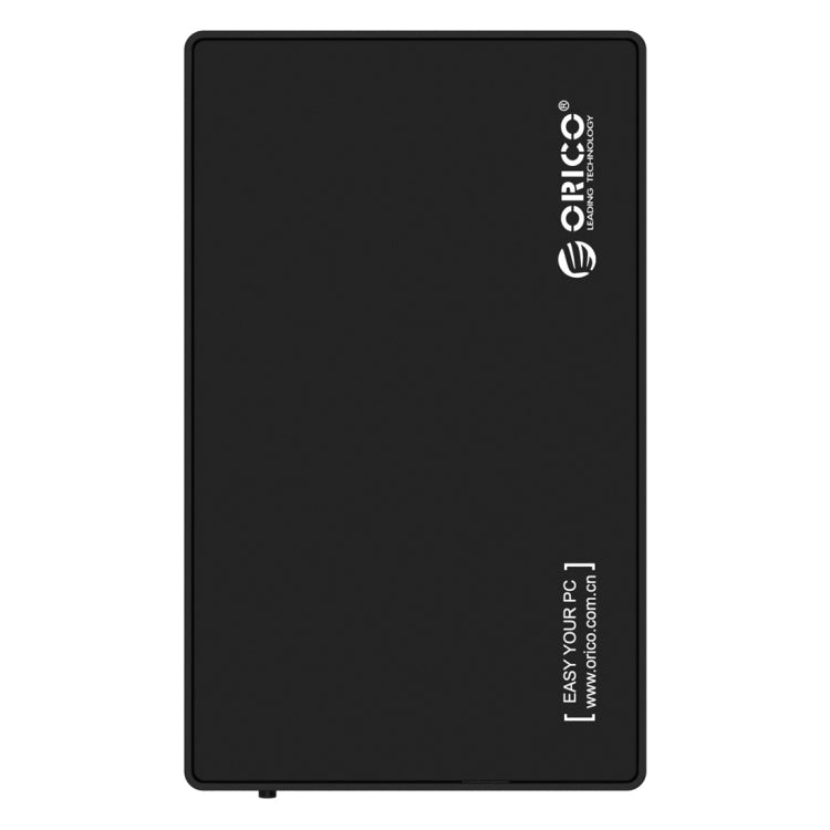 ORICO 3588US3 USB 3.0 Type-B 2.5 / 3.5 inch SSD / SATA HDD Enclosure Storage Hard Disk Box for Laptop Computer Desktop PC(Black) - HDD Enclosure by ORICO | Online Shopping UK | buy2fix