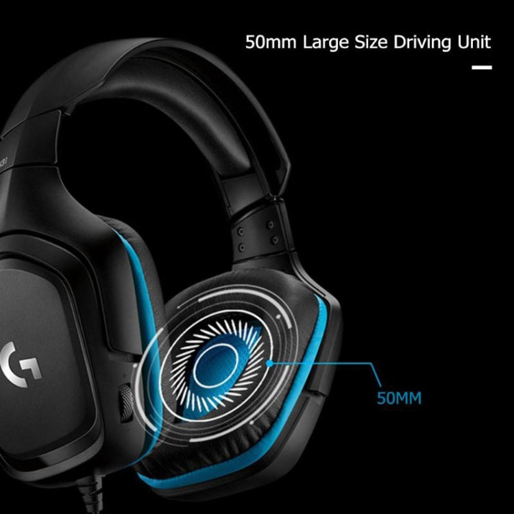 Logitech G431 Dolby 7.1 Surround Sound Stereo Folding Noise Reduction Competition Gaming Headset - Computer & Networking by Logitech | Online Shopping UK | buy2fix