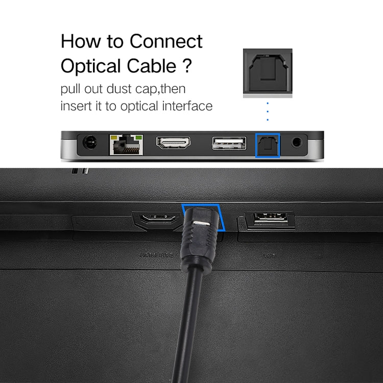 EMK 10m OD4.0mm Toslink Male to Male Digital Optical Audio Cable by EMK