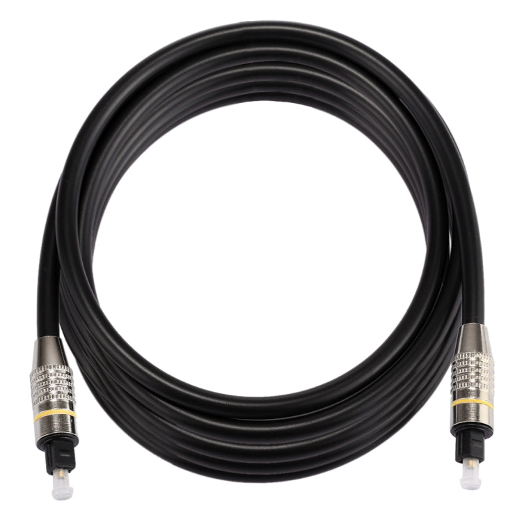 3m OD6.0mm Nickel Plated Metal Head Toslink Male to Male Digital Optical Audio Cable - Audio Optical Cables by buy2fix | Online Shopping UK | buy2fix