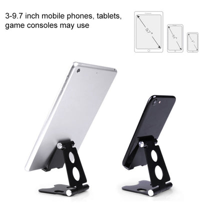 ROOSTAND R2 Aluminum Alloy Mobile Desktop Tablet Bracket Double Folding Lazy Artifact, Size: 6.4x7x9cm(Champagne Gold) - Desktop Holder by buy2fix | Online Shopping UK | buy2fix