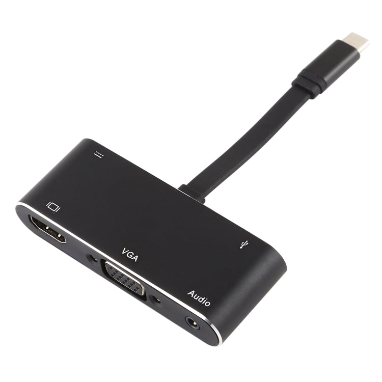 V126 UCB-C / Type-C Male to PD + HDMI + VGA + Audio + USB 3.0 Female 5 in 1 Converter - Computer & Networking by buy2fix | Online Shopping UK | buy2fix