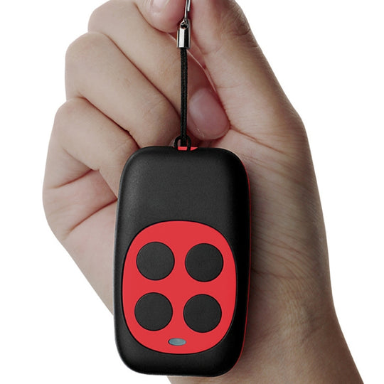 Copie colorée à quatre clés, porte de Garage, télécommande sans fil, 433MHZ, copie de clé, duplicateur de clonage (rouge)
