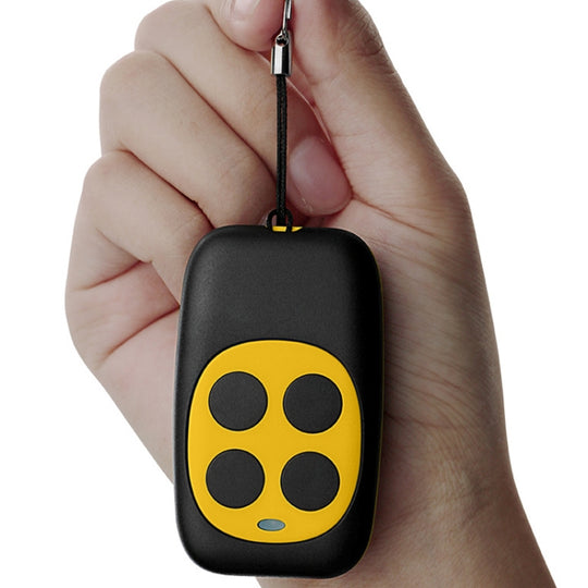 Copie colorée à quatre clés, porte de Garage, télécommande sans fil, 433MHZ, copie de clé, duplicateur de clonage (jaune)