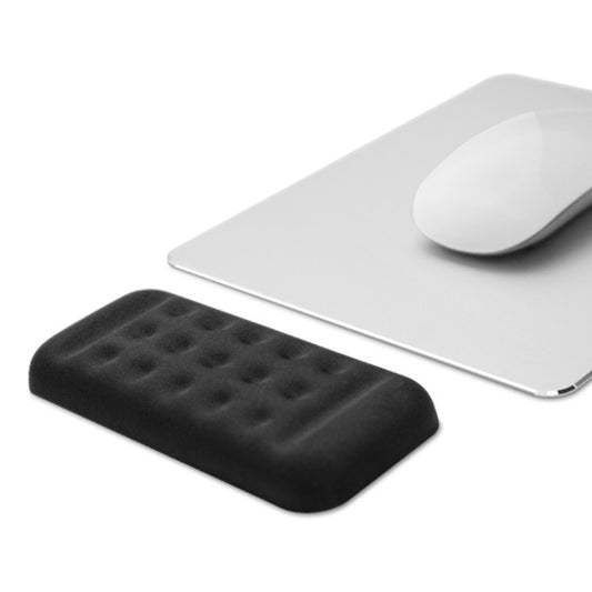 Mechanical Keyboard Wrist Rest Memory Foam Mouse Pad, Size : Single Hand (Black) by buy2fix
