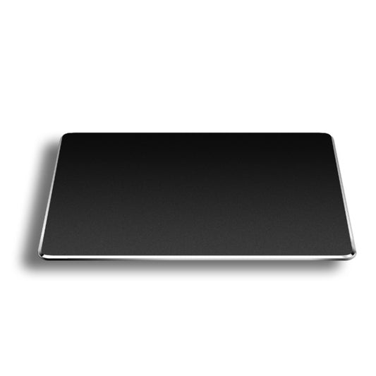 Aluminum Alloy Double-sided Non-slip Mat Desk Mouse Pad, Size : M(Black) by buy2fix