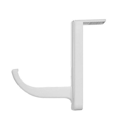 Universal Headphone Hanger PC Monitor Desk Headset Stand Holder Hook(White) by buy2fix