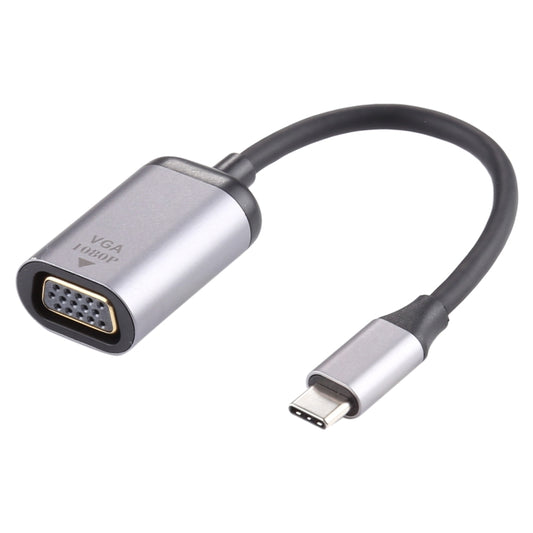 1080P VGA Female to Type-C / USB-C Male Connecting Adapter Cable by buy2fix