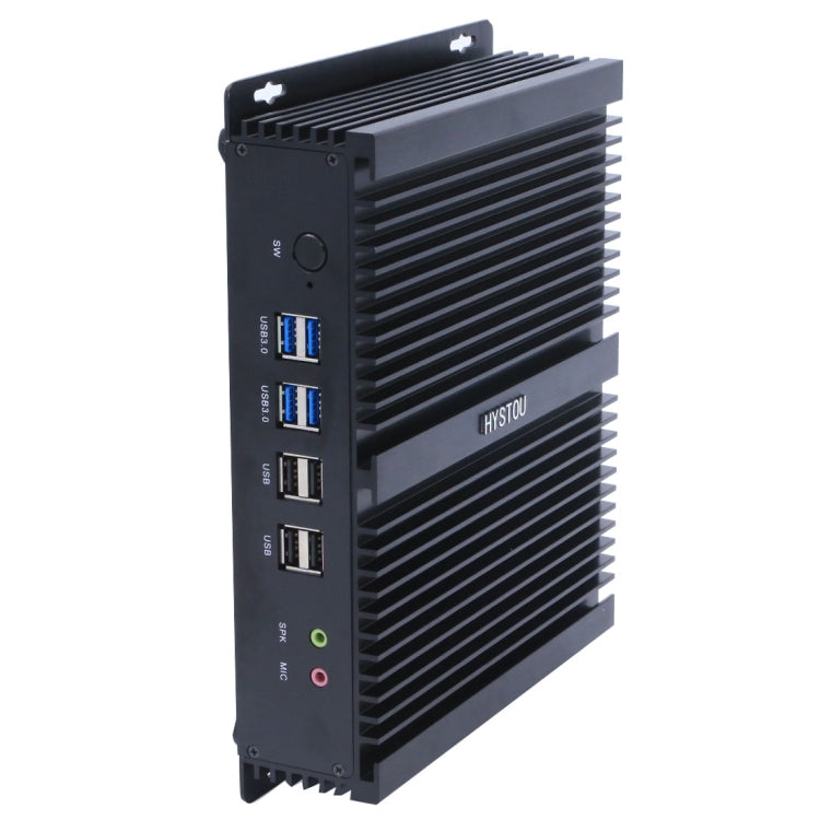 HYSTOU FMP04B-i3-4010U Mini PC Core i3-4010U Intel QS77 Express 1.7GHz, RAM: 4GB, ROM: 64GB, Support Windows 10 / Linux OS - Barebone Mini PCs by HYSTOU | Online Shopping UK | buy2fix