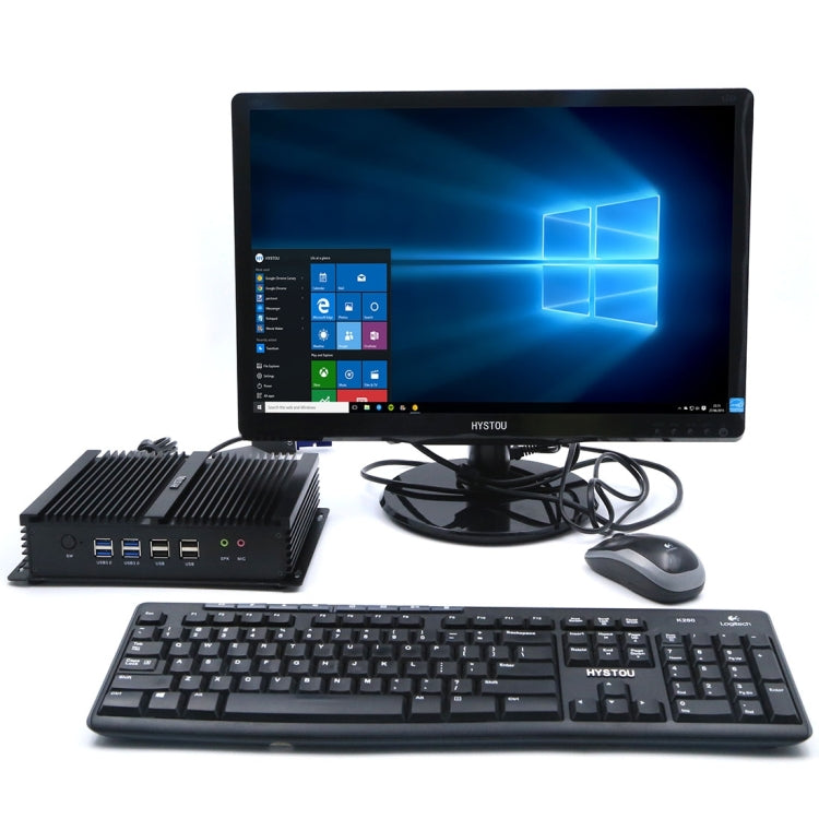 HYSTOU FMP04B-i7-4500U Mini PC Core i7-4500U Intel QS77 Express 3.1GHz, RAM: 4GB, ROM: 64GB, Support Windows 10 / Linux OS - Barebone Mini PCs by HYSTOU | Online Shopping UK | buy2fix