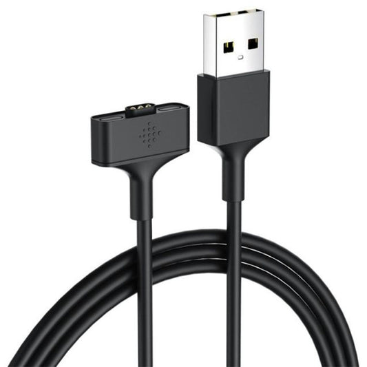 For Fitbit Ionic 5V Output ABS Materials Smart Watch Charger, Cable Length: 92cm(Black) by buy2fix