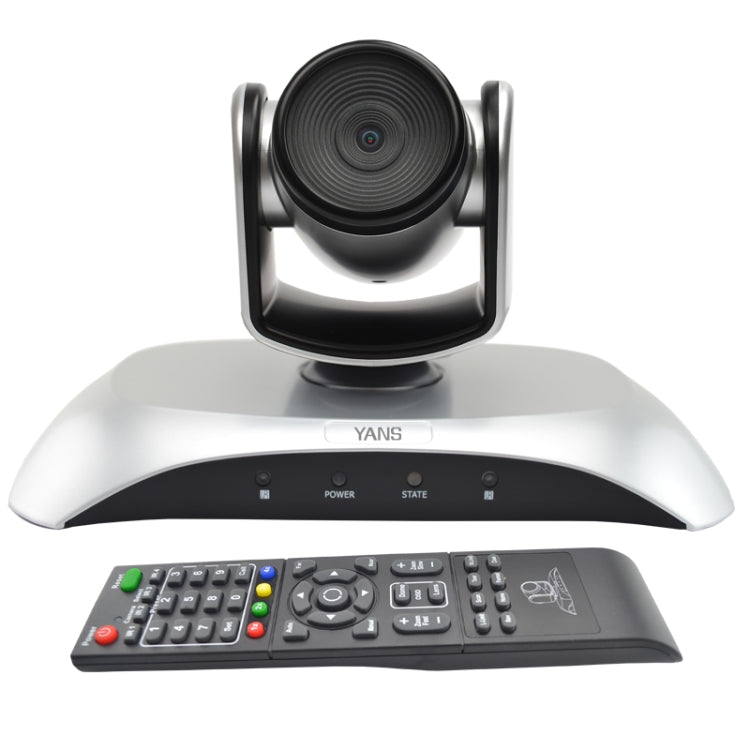 YANS YS-H10UH USB HD 1080P Wide-Angle Video Conference Camera with Remote Control(Silver) - HD Camera by YANS | Online Shopping UK | buy2fix