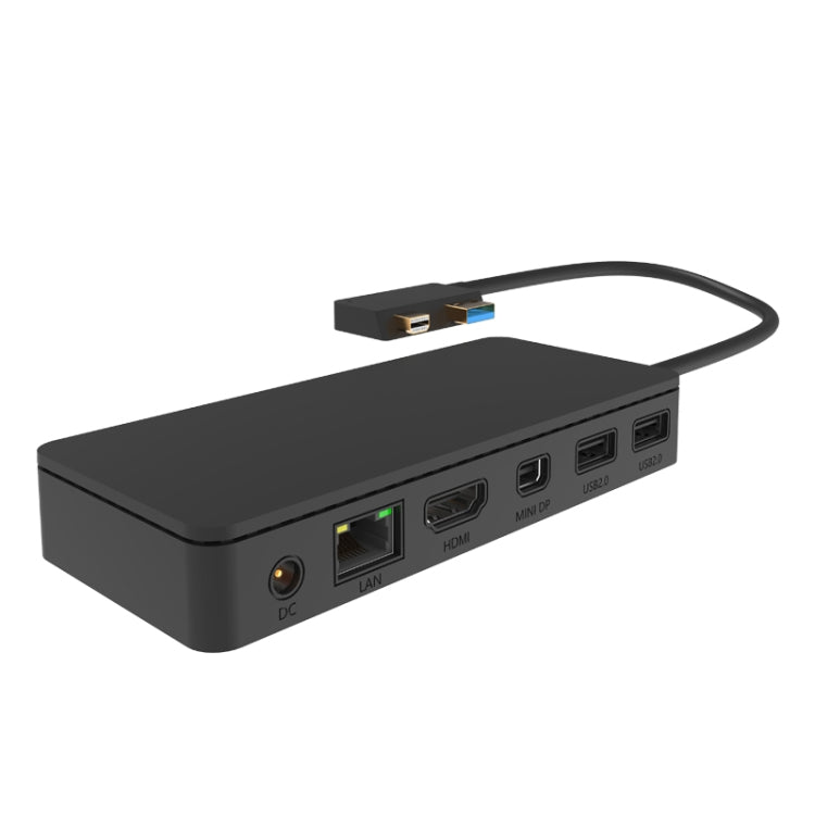 Onten OT-65002 12 in 1 Multifunctional Type-C + USB + RJ45 + HDMI Docking Station(Black) - USB HUB by Onten | Online Shopping UK | buy2fix