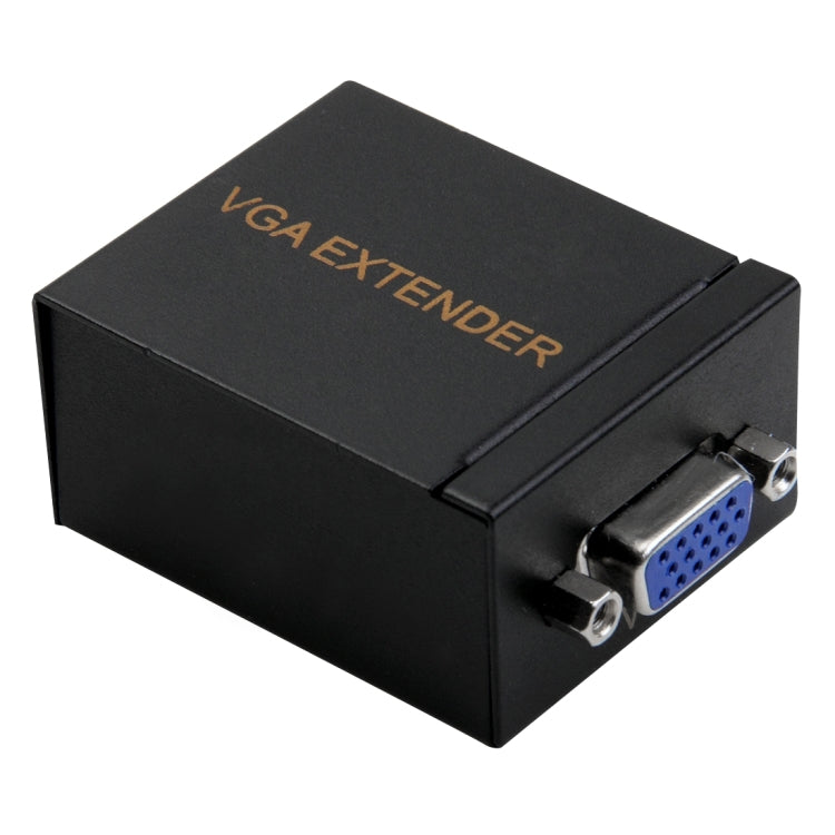 VGA Signal to RJ45 Signal Extender Transmitter + Receiver Converter Ethernet Cable, Transmission Distance: 60m - VGA Extender by buy2fix | Online Shopping UK | buy2fix