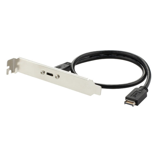 USB 3.1 Type-E to USB-C / Type-C Back Baffle Cable by buy2fix