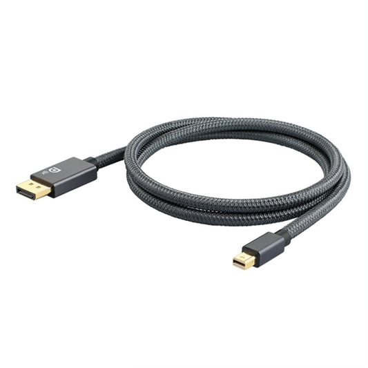 Mini DP Male to 8K DisplayPort 1.4 Male HD Braided Adapter Cable, Cable Length: 2m -  by buy2fix | Online Shopping UK | buy2fix