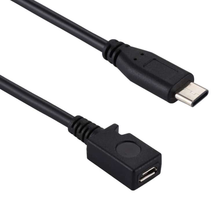 USB-C / Type-C 3.0 Male to Micro USB Female Cable Adapter, Length: 29cm - USB-C & Type-C Cable by buy2fix | Online Shopping UK | buy2fix